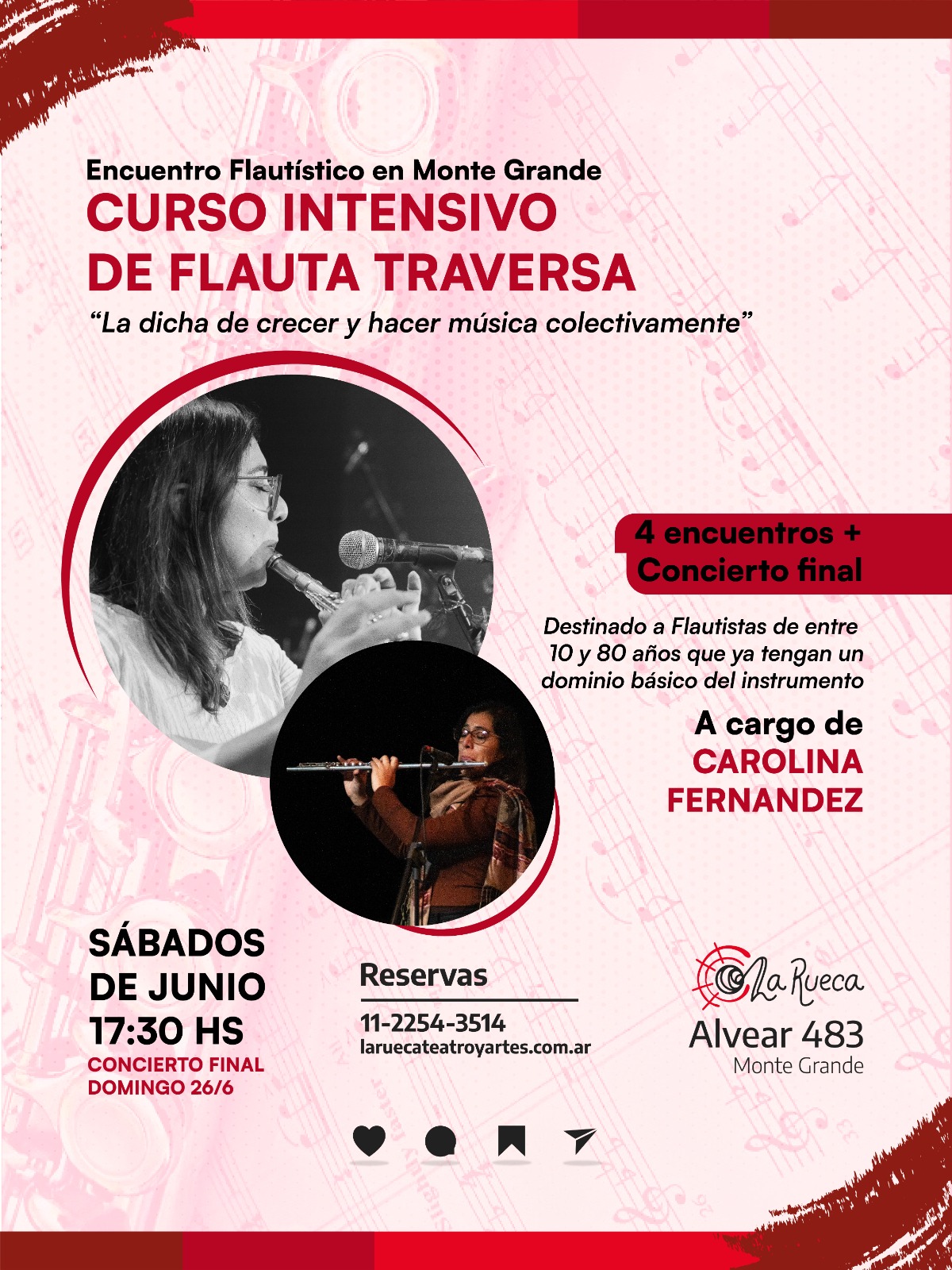 Curso Intensivo de Flauta Traversa