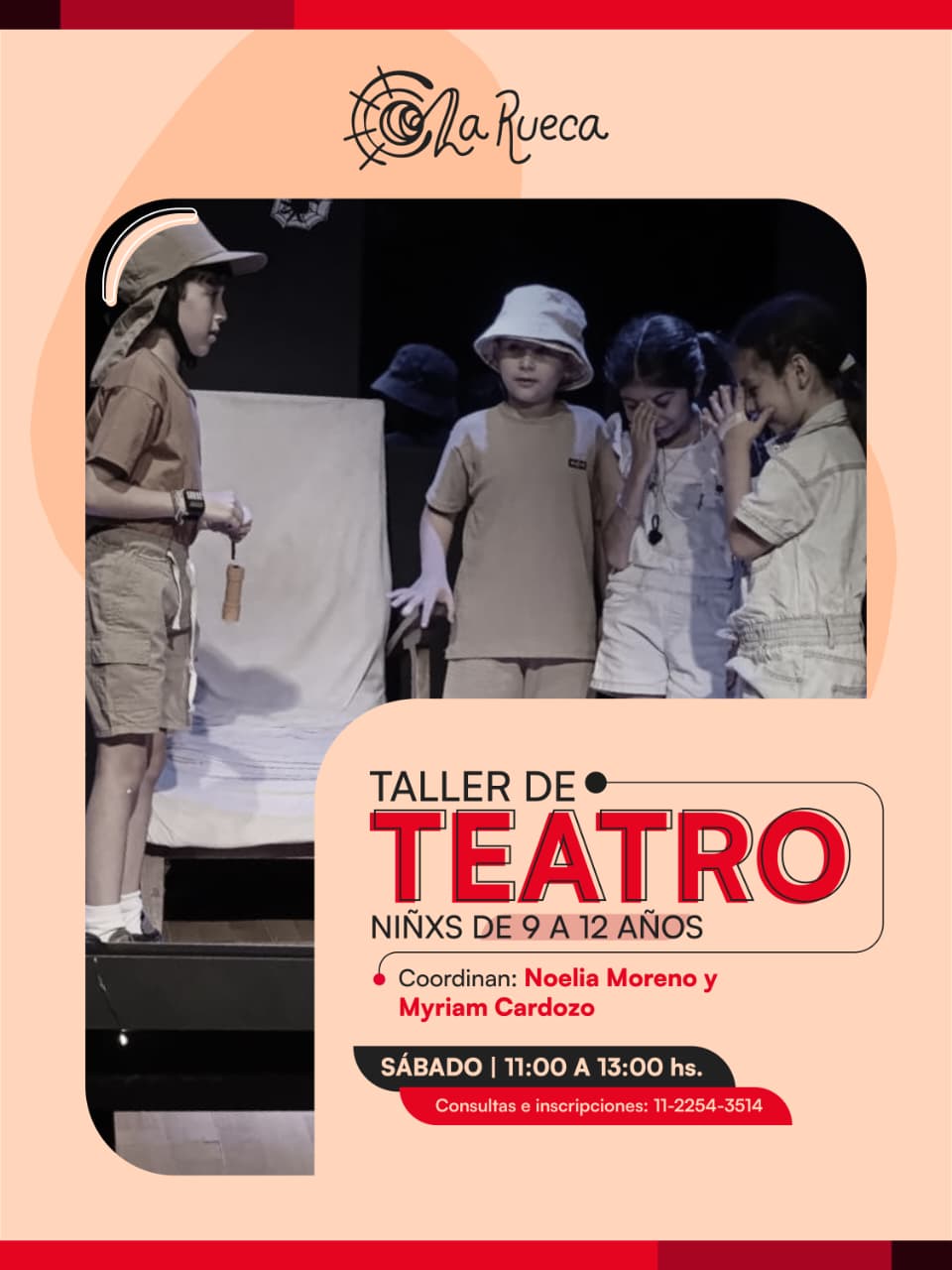 Teatro niñxs de 9 a 12 años